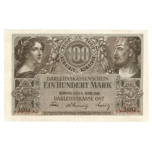 KOWNO - 100 marks 1918