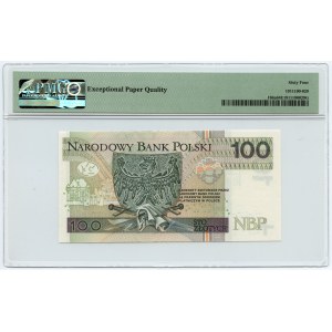 100 złotych 2012 - seria AA - PMG 64 EPQ