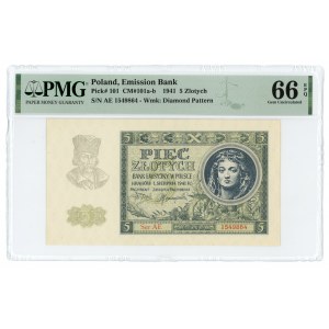 5 gold 1941 - AE series - PMG 66 EPQ