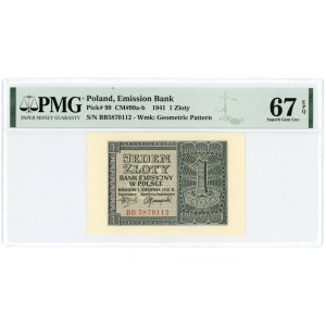 1 gold 1941 - BB series - PMG 67 EPQ