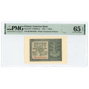 1 gold 1941 - BC series - PMG 65 EPQ