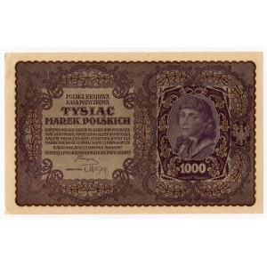 1,000 Polish marks 1919 - II Series W