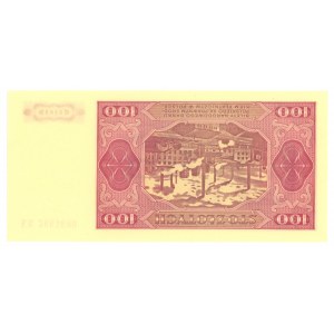 100 złotych 1948 - seria KR - WZÓR