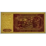 100 złotych 1948 - seria KR - WZÓR