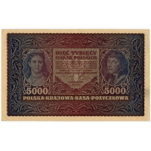 5,000 Polish marks 1920 - II Series E