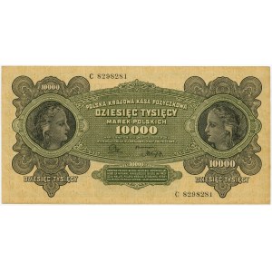 10,000 Polish marks 1922 - series C