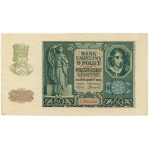 50 złotych 1940 - seria D