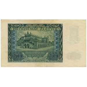 50 zloty 1940 - B series