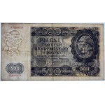 500 zloty 1940 - series A - London wave numbering A 13..... but original