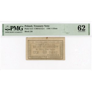 4 gold 1794 series (2) (H) PMG 62