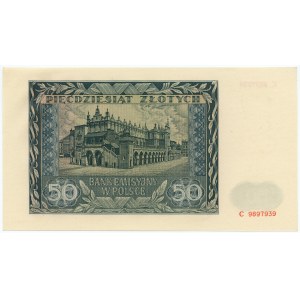 50 zloty 1941 - C series