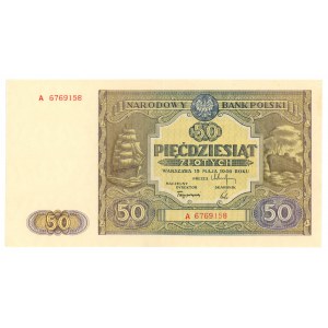 50 zloty 1946 - series A