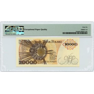 20,000 zloty 1989 - series AM - PMG 66 EPQ
