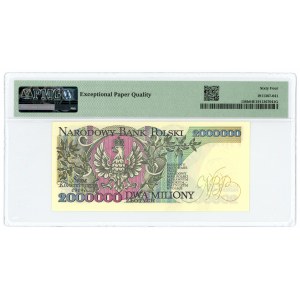 2,000,000 zloty 1992 - series B - PMG 64 EPQ