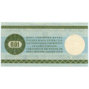 PEWEX 1 cent 1979 (mały) seria HL