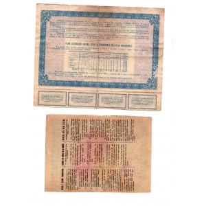 Bond of 5 dollars 1931 and Pledge letter of 1000 zlotys 1927