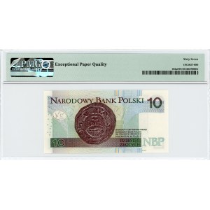 10 złotych 2012 - seria AA - PMG 67 EPQ