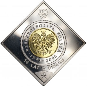 5 złotych klipa  10 lat w obiegu