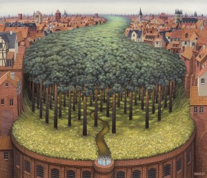 Jacek Yerka, PRADOLINA, 2023