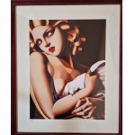 Tamara Lempicka, FEMME E LA COLOMBE, 5pc edition