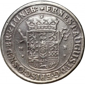Germany, Brunswick-Luneburg, Ernst August, 2/3 Thaler 1691 HB