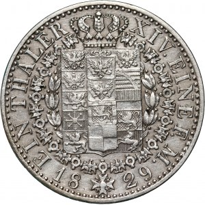 Germany, Prussia, Friedrich Wilhelm III, Thaler 1829 A, Berlin