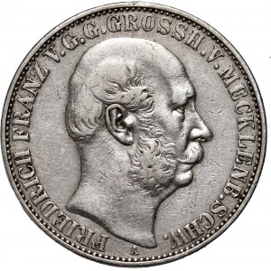Deutschland, Mecklenburg-Schwerin, Friedrich Franz II, Taler 1864 A, Berlin