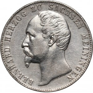 Germany, Saxe-Meiningen, Bernhard II, Thaler 1863