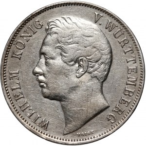 Germany, Württemberg, Wilhelm I, 1 Gulden 1841