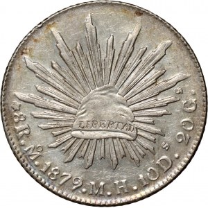 Mexico, 8 Reales 1879 Mo MH, Mexico