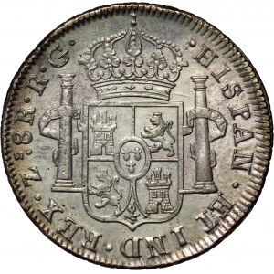 Mexiko, Ferdinand VII., 8 Reals 1821 Zs RG