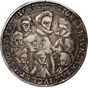 Germany, Saxony-Weimar, Johann Ernst and his 7 brothers, Thaler 1616, Saalfeld