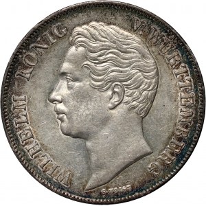 Germany, Württemberg, Wilhelm I, 2 Gulden 1848