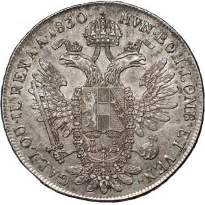 Austria, Francis I, Thaler 1830 A, Vienna