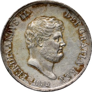 Italy, Naples, Ferdinand II, 120 Grana 1855