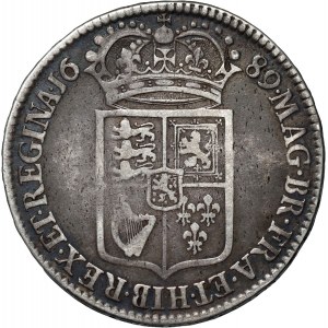 Great Britain, William III and Mary II Stuart, Half Crown 1689, London