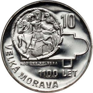 Czechoslovakia, 10 Korun 1966, Velka Morava, PROOF