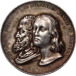 Germany, Saxony, 19th century, medal ND, Royal Academy of Fine Arts in Dresden
