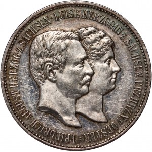 Germany, Saxony, medal from 1893, Birth of Prince George