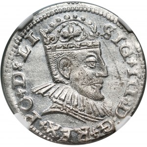 Zygmunt III Waza, trojak 1590, Ryga