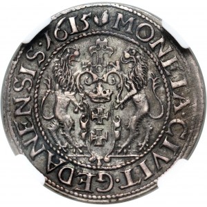Sigismund III. Vasa, ort 1615, Danzig