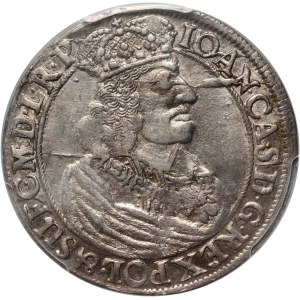 Johannes II. Kasimir, ort 1660, Danzig