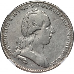 Austria, Netherlands, Joseph II, Kronenthaler 1785, Brussels