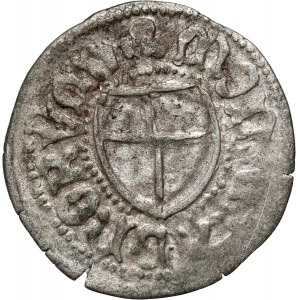 Zakon Krzyżacki, Marcin Truchsess von Wetzhausen 1477-1489, szeląg, Królewiec