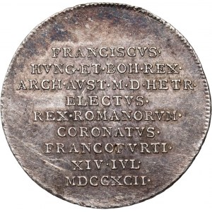 Austria, Francis II, Coronation Token 1792
