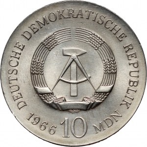 Niemcy, NRD, 10 marek 1966, 125. Rocznica śmierci Karla Friedricha Schinkla