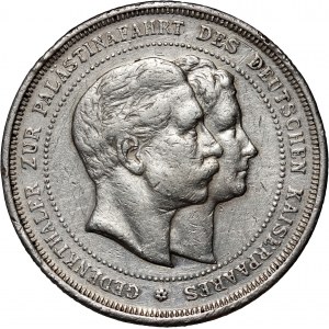 Germany, Prussia, medal from 1898, Inauguration of the Evangelical Church of the Redeemer in Jerusalem