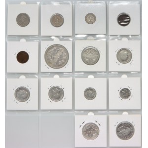 Bulgaria, set of coins (14 pieces) from 1891-1913