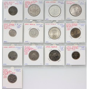 Saudi Arabia, set of coins (13 pieces) from 1935-2002