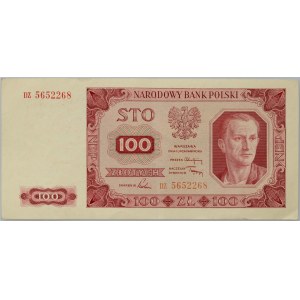 PRL, 100 złotych 1.07.1948, seria DZ